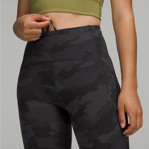 LULULEMON Swift Speed High Rise Crop 21” CAMO